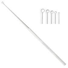 Curettes Buck Ear en acier inoxydable aiguisé, instruments orthopédiques pour la chirurgie ORL, qualité supérieure certifiée CE - Product Image 5