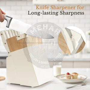 Customized Logo & Size Wholesale Quality Made Light Weight Steel Powder Coated Kitchen <b>Knife</b> <b>Set</b> - Product Image 3