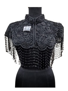 Vestido Tipo Capa con Cuentas, Hecho a Mano, 100% Algodón, Alta Calidad, para Mujer, Moda 2026, Disponible a Precio de Mayoreo para Exportación - Product Image 1