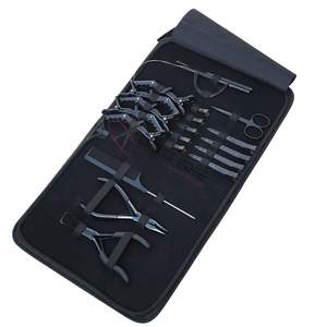 Kit Profesional de Extensiones de Cabello: Gancho, Enhebrador, Pinza para Microperlas, Quita Perlas, Peine, Clip de Seccionamiento, Pinza de Cocodrilo - Product Image 1