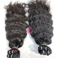 Extensions de cheveux humains indiens vierges Arrow Exim 100% non traités, bouclés serrés, qualité Remy, double trame machine, sans nœuds