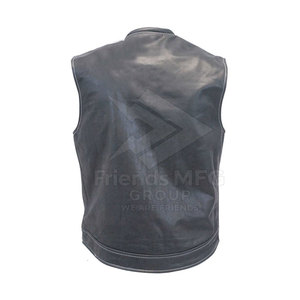 Chaleco de Cuero Casual de Invierno de Alta Calidad y Bajo Precio con Costuras Duraderas, Diseño Ecológico y Ligero, Corte Moderno - Product Image 2