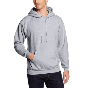 Sweat à capuche unisexe élégant pour l'hiver, mode masculine, en molleton de coton doux, motif uni, prix de gros - Product Image 1
