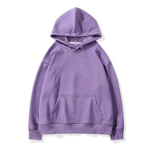 ชุดวอร์มผู้ชายผ้าฝ้ายฟลีซคุณภาพสูง ปักโลโก้ตามสั่ง แขนยาว มีเชือกผูก ปักลายด้านหน้า สีพื้นลำลอง มีฮู้ด - Product Image 5