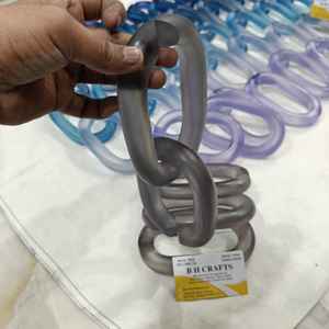 Adornos de Pared de Cadena Acrílica Moderna, Hechos a Mano con Resina, para Decoración del Hogar, Artesanías de Resina - Product Image 6