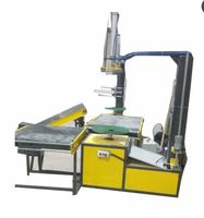 Machine d'emballage automatique triphasée pour boîtes, emballage papier, contrôlée par PLC, 1 CV, 415 V, composants de pompe et moteur à engrenages