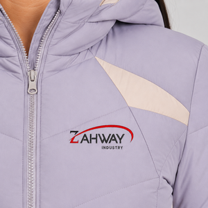 Nueva Chaqueta Acolchada para Mujer, Chaqueta de Invierno Ligera y Cálida, con Logotipo Personalizado, Cierre Completo con Capucha, Ropa Casual - Product Image 6