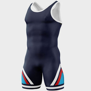 Combinaisons de lutte personnalisées en gros, maillots de lutte sublimés vierges pour équipes universitaires, combinaisons de lutte professionnelles de haute qualité - Product Image 5