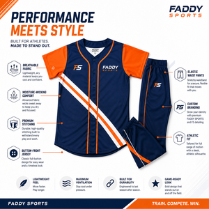 High Quality Custom Sublimation Baseball Uniform Set Full <b>Button</b> Jersey and Pants Breathable Team Sportswear for Men and Youth - Product Image 5