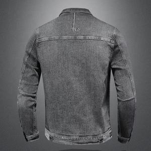 Chaquetas vaqueras de otoño para hombre, blazer de moda, traje informal de mezclilla, traje de negocios ajustado - Product Image 6