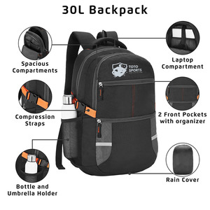 Lightweight Best Supplier Polyester Comfortable Breathable Curved Shoulder <b>Straps</b> Soft Breathable Custom Logo School Back Pack - Product Image 4