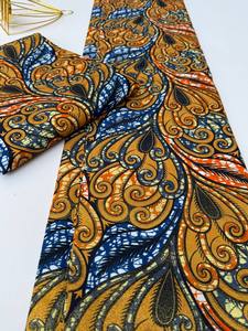 ผ้าฝ้ายพิมพ์ลายแอฟริกันสีสันสดใสสำหรับผู้หญิง เสื้อผ้าทันสมัย งานเย็บปักถักร้อยและงานฝีมือสร้างสรรค์ ผลิตในลิเบีย - Product Image 6