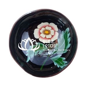 Bol en noix de coco mosaïque de perles vietnamien fait main, design classique, compatible lave-vaisselle, pour la décoration intérieure, cadeau décoratif et présentation. - Product Image 1
