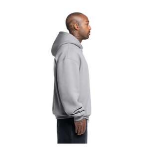 Sudadera con Capucha y Cierre para Hombre, Color Gris, Felpa de Algodón, Corte Regular, Estilo Otoñal - Product Image 3
