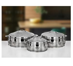 Olla para Servir Comida Caliente de Acero Inoxidable con Tapa, Elegante Olla para Buffet, Perfecta para Restaurantes y Hoteles - Product Image 3