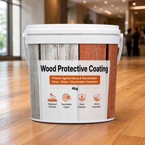 Color Retaining Surface Strengthening Abrasion Resistant 1K Wood Floor Eco Friendly Protective Coating Low VOC <b>Waterproof</b> - Product Image 1