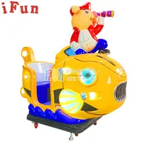 Ifun Park Attraktive Münz betriebene Kiddie Rides Luxus-Fiberglas-Schaukel spiel Große Qualität mit interaktivem Spiel
