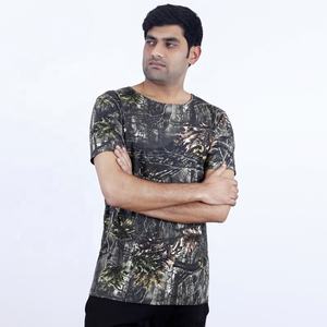 Vente en gros de haute qualité T-shirt grande taille pour hommes T-shirt gris surdimensionné en coton blanc avec impression de logo personnalisé pour hommes - Product Image 5