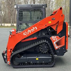รถตักล้อยาง Kubota SVL75-3 ของแท้พร้อมอุปกรณ์ตัดหญ้าแบบ Heavy Duty สำหรับเครื่องจักรเคลียร์พื้นที่ป่าไม้ รุ่น 2026HD ขายส่ง - Product Image 1