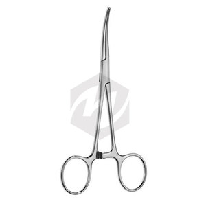 คีมหนีบห้ามเลือด Rankin Crile Hemostat ขนาด 5.5 นิ้ว ปลายโค้ง แบบล็อค สำหรับการผ่าตัด ใช้ในงานสัตวแพทย์ งานอดิเรก และเครื่องมือทางการแพทย์ - Product Image 2