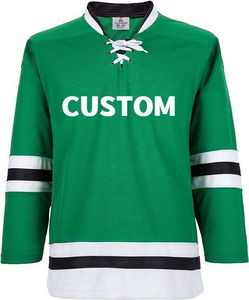 Jersey de Hockey sobre Hielo de Poliéster 100% Sublimado, Transpirable, de Secado Rápido, con Impresión Personalizada de la Mejor Calidad, para Prácticas de Equipo - Product Image 5