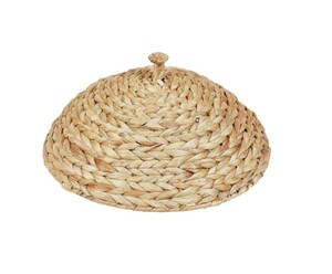 Cesta de Almacenamiento Artesanal de Jacinto de Agua con Forma de Tortuga y Tapa Extraíble, Cesta de Juguetes Tejida para Habitación Infantil y Almacenamiento en el Hogar - Product Image 3