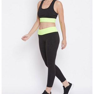 En stock, fabriqué au Pakistan, ensemble de yoga pour femmes, vêtements décontractés, ensemble de yoga pour femmes à bas prix - Product Image 4