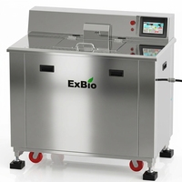 Broyeur de déchets alimentaires commercial intelligent en acier inoxydable, capacité de 100 kg, machine de compostage industrielle, moteur 0,55 kW, garantie 2 ans