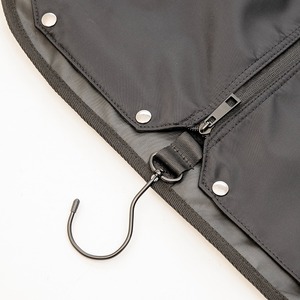Bolsa de almacenamiento para traje de sarga negra, funda protectora para traje de viaje de negocios, funda protectora de ropa de alta gama contra el polvo. - Product Image 5