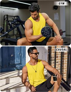 Débardeur de fitness professionnel pour hommes, sans manches, pour la musculation, la gym, l'athlétisme, l'entraînement, vêtement de sport extensible - Product Image 5