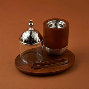 Luxury home decor Arabian decor Islamic decor Ramadan decor <b>eid</b> <b>gift</b> middle eastern decor tabletop incense burner incense - Product Image 1