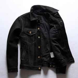 Chaqueta Vaquera Casual para Hombre con Cuello Camisero Personalizado de Solid Traders, Estilo Urbano, Temporada de Invierno, Secado Rápido y Ecológica - Product Image 2