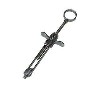 Kit de seringues d'aspiration dentaires professionnelles - Injecteur de cartouche d'anesthésie en acier inoxydable avec poignée annulaire pour chirurgie dentaire - Product Image 1