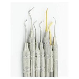 7pcs Dental Composite Resin Filling Spatula Set Manual Power Instrument CE Shuja Surgico Ergonomic Grip Class I - Product Image 4