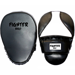 Boxing Focus Pads Hot Market Punch Mitts Kickboxing Training Hook And Jab Pad Synthetic Leather OEM Custom Size - Product Image 1