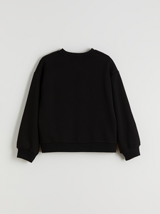 Women Corduroy Lined Cotton Rhinestone O Neck <b>Sweatshirt</b> Pullover Soft Warm Breathable Anti-Wrinkle Formal Fashion <b>Vintage</b> - Product Image 2