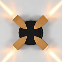 Lampe murale extérieure étanche IP65, 110V/220V pour jardins, hôtels, couloirs, salles de karaoké et éclairage décoratif
