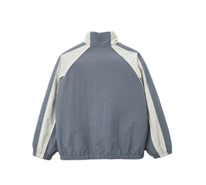 Custom Zipper Windbreaker <b>Jacket</b> Outdoor Waterproof Sportswear Hooded Stand Casual Winter Windbreaker <b>Jacket</b> For <b>Men</b> - Product Image 2