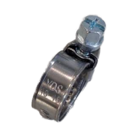 Colliers de serrage à vis sans fin en acier inoxydable YDS 430, largeur de bande de 9 mm, couple libre de 1 N.m, couple de rupture standard métrique de 4,0 N.m