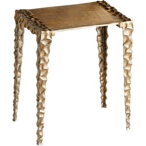 Decorative Hammered Metal Side <b>Table</b> With Unique Texture Finish For Luxury Home And Office Decoration - Product Image 1