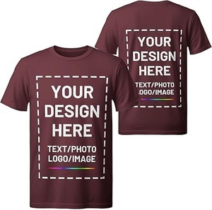 Camiseta Personalizada para Hombre, 100% Algodón, Corte Holgado, Transpirable y Ecológica, con Logotipo Personalizado, Impresión OEM ODM - Product Image 3
