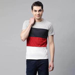 Nouveaux T-shirts tendance en gros pour hommes, doux, de haute qualité, 100% coton, respirants, personnalisables, unis, surdimensionnés - Product Image 1