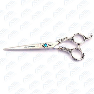 Ciseaux à cheveux professionnels en acier inoxydable 440c avec poignée Dragon fantaisie Instruments de beauté de barbier Ciseaux de coupe de cheveux - Product Image 2