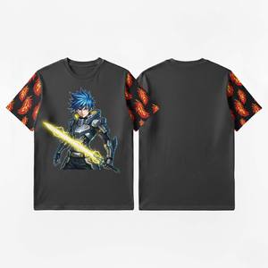 Camiseta vintage con estampado gráfico para hombre, 100% algodón, manga corta, estilo retro, informal, holgada, para verano. - Product Image 3