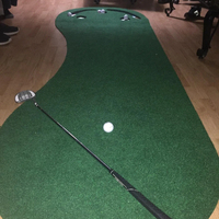Tapis de putting d'intérieur antidérapant durable pour simulateurs de golf et aides à l'entraînement – Vente en gros usine