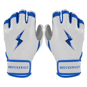 Bruce Bolt Original Adult <b>Baseball</b> Batting <b>Gloves</b> Custom Logo Leather High Grip Breathable Sports <b>Gloves</b> OEM Manufacturer - Product Image 1