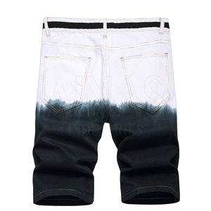 Shorts en jean pour hommes, 100% coton, style décontracté, tendance, confortables, durables, pour tous les jours, style streetwear - Product Image 2