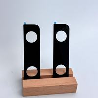 Verre trempé anti-reflet découpé sur mesure pour panneaux optiques et applications solaires de bâtiment - Haute clarté, résistant aux rayures, en vrac