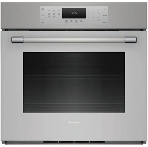 Hornos ADA Masterpiece Series de 30 pulgadas con superficie de vidrio gris sobre acero inoxidable y asa profesional ME301YP - Product Image 2