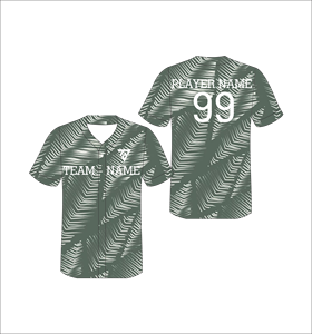 เสื้อเบสบอลแบบซับลิเมชั่นสั่งทำพิเศษสำหรับผู้ชาย แขนสั้น ลายเรขาคณิต ระบายอากาศได้ดี ผลิตจากโพลีเอสเตอร์ พิมพ์ชื่อทีม เหมาะสำหรับทุกฤดูกาล - Product Image 1